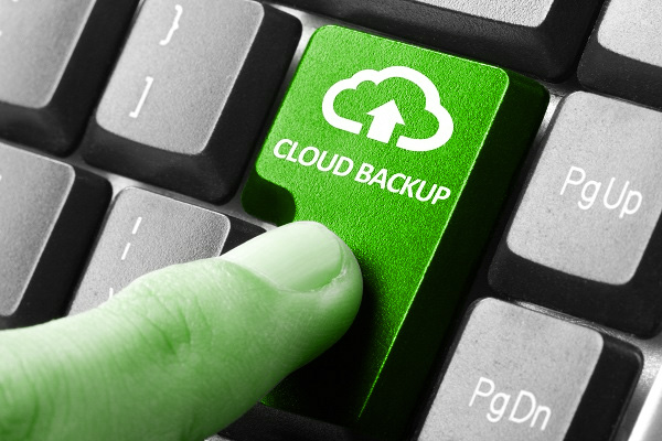 Cloud backup is as easy as pressing a keyboard key